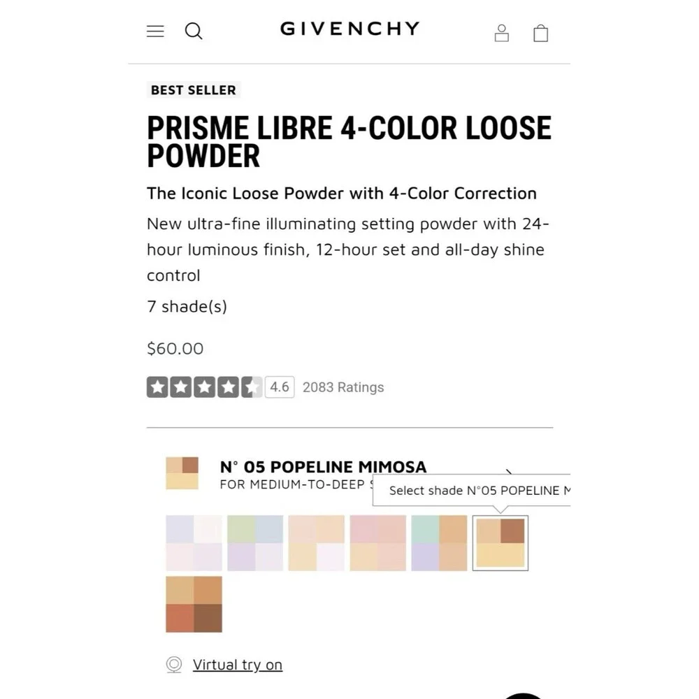 Prisme Libre Popeline Momosa original formula